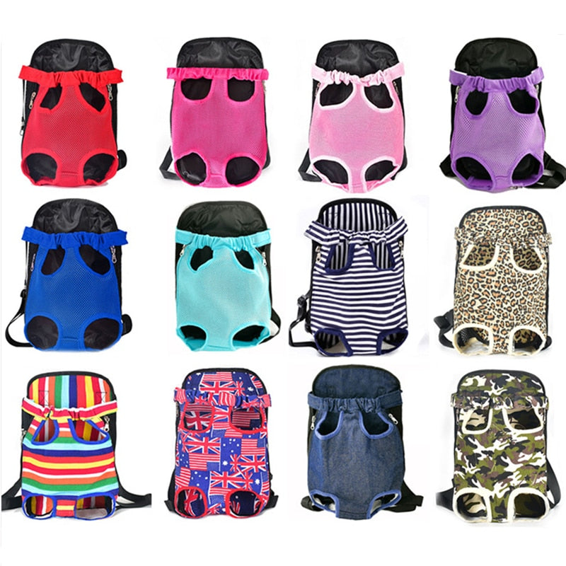 Take Them Anywhere, Hands Free — Breathable Pet Travel Backpack