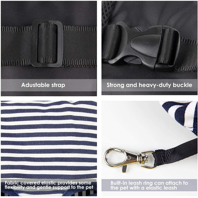 Take Them Anywhere, Hands Free — Breathable Pet Travel Backpack