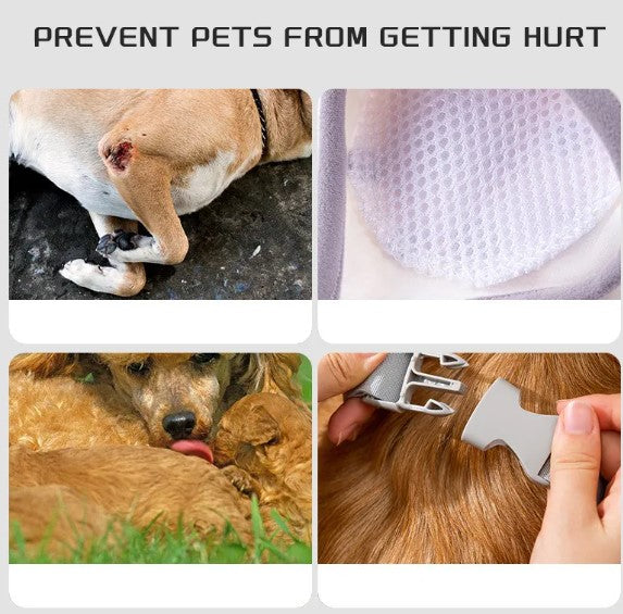 Dog knee protector pad and elbow support wrap