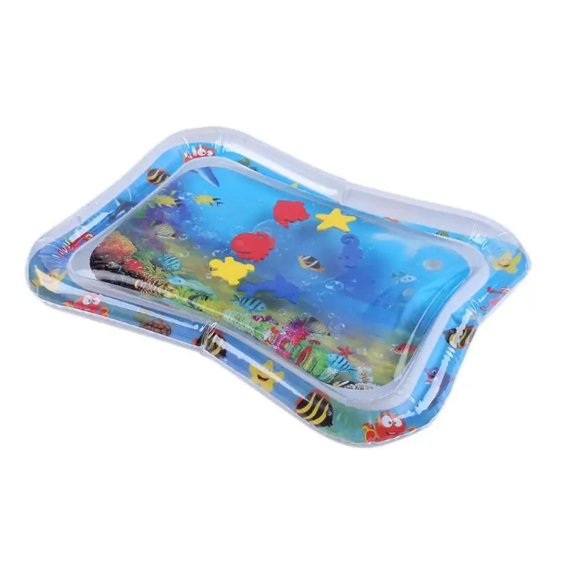 Inflatable splash mat for dogs to play in
